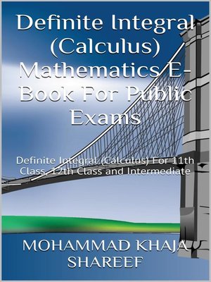 cover image of Definite Integral (Calculus) Mathematics E-Book For Public Exams